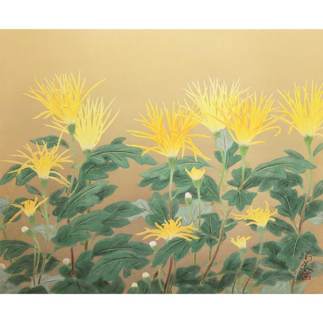 富取風堂・日本画・春興 春池 | 新・古美術 高美堂（こうびどう） | 古美術・骨董・掛軸